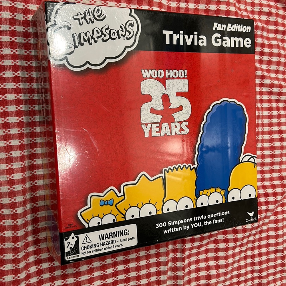 Cardinal Simpsons Trivia Game